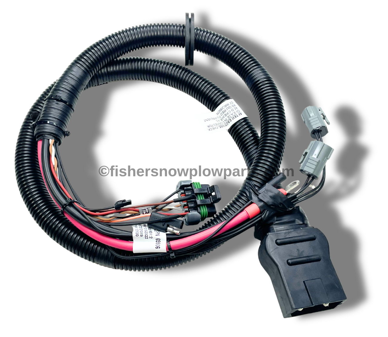 Fisher Steelcaster 69906 Western Striker Spreader Hopper Harness
