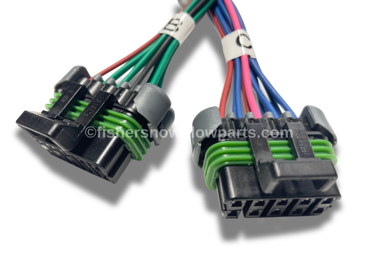 ゆゆ‼️ 73999 Adapter for Fisher, Western, and SnowEx Snowplows - Genuine
