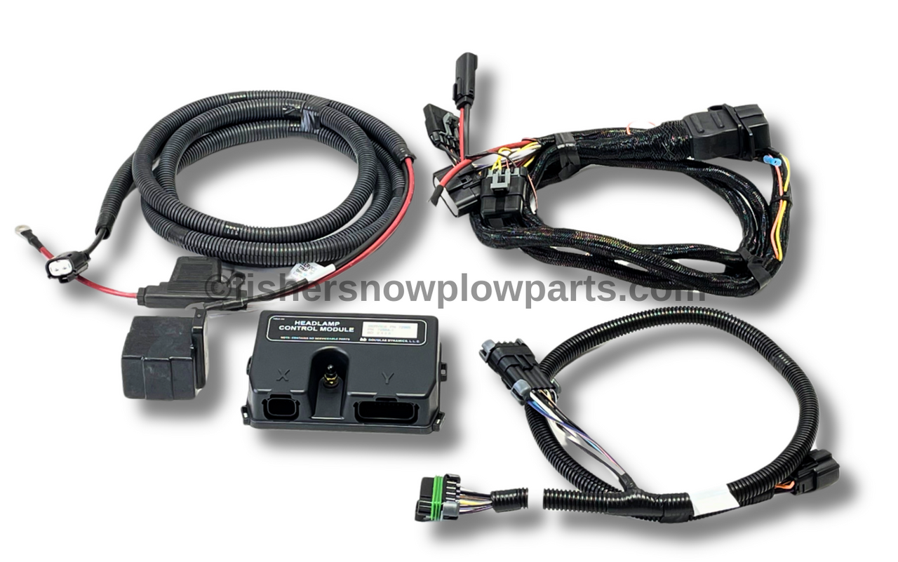 Truck side only Fisher 72558 Intensifire Electrical Kit for