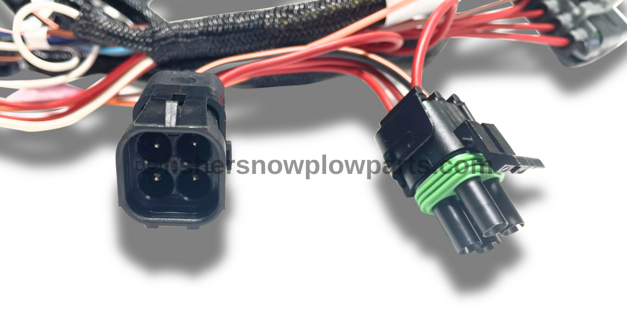 Genuine 69886-1 Fisher Western SnowEx Snowplow Lighting Harness