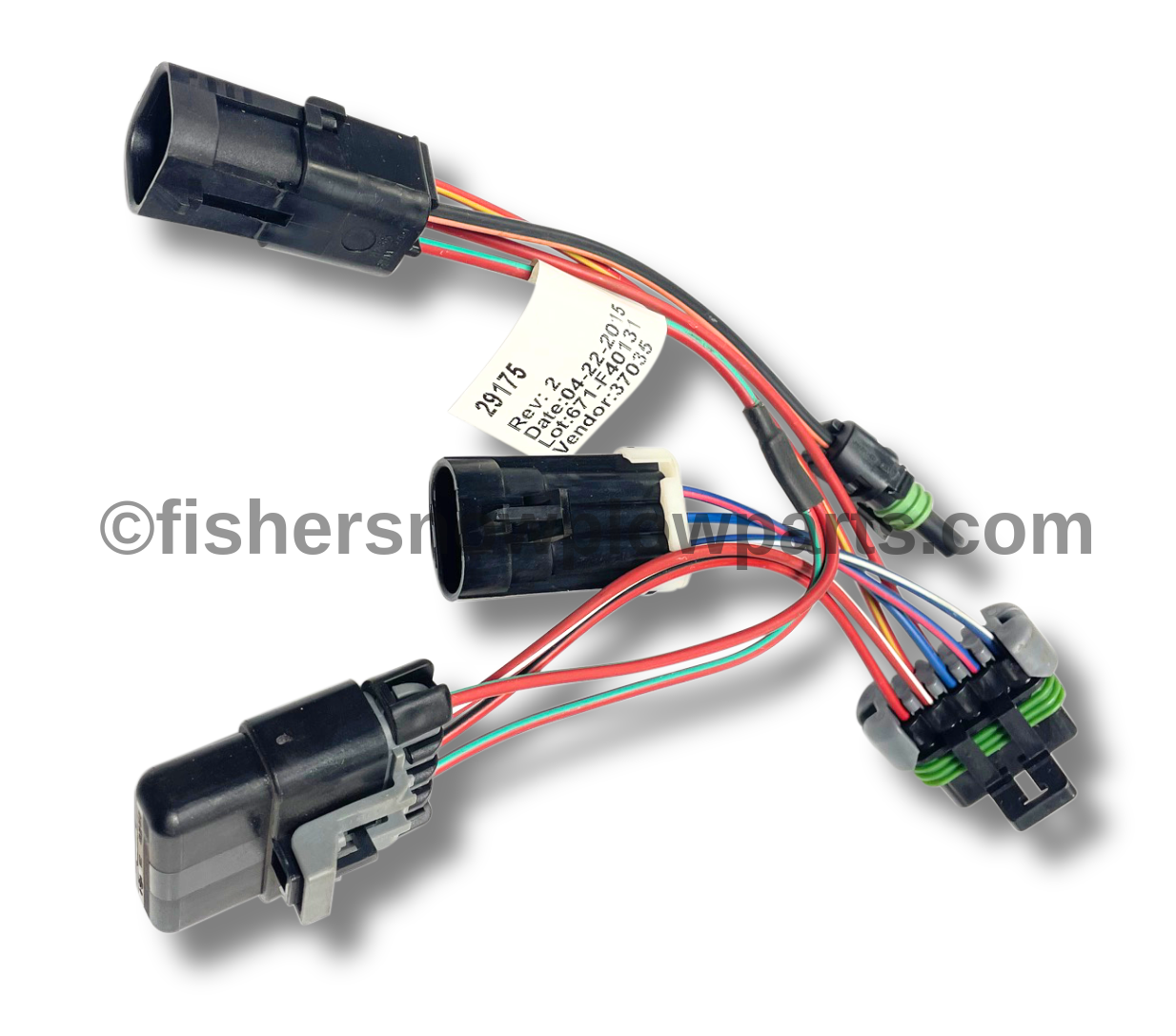 29175 FISHER & WESTERN SNOWPLOWS Genuine Replacement Adapter for