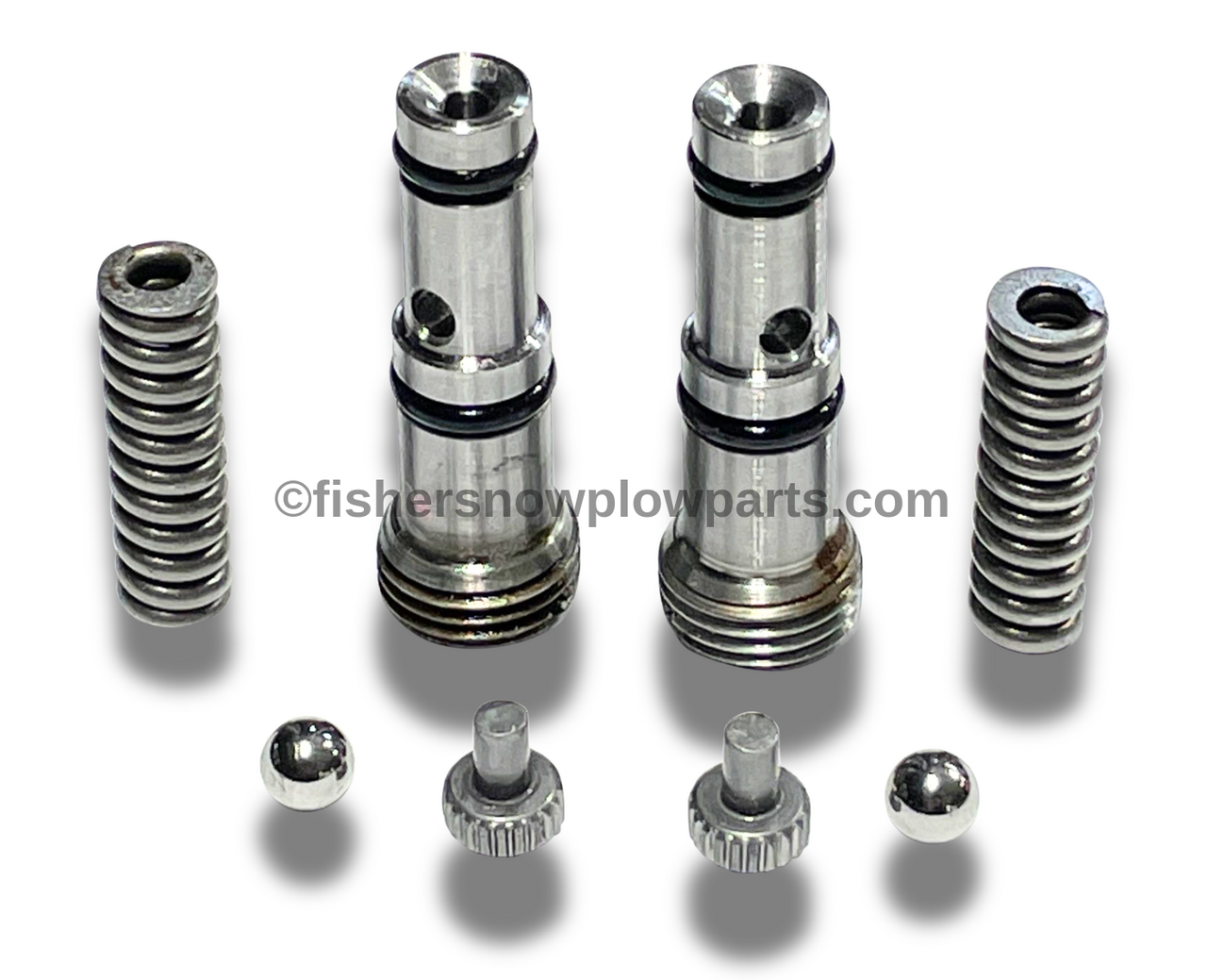 PLOW Screw Pierce シングル(片耳) Fisher Snow Plows 44337 Genuine Relief Valve Kit Set for XTREME V