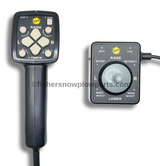 GRAY KEYPAD FISH-STIK & GRAY JOYSTICK