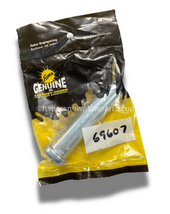 The 69607 - Fisher Snowplows Genuine Replacement Part is a crucial component designed for maintaining the efficiency and effectiveness of your HT Series plow system. Crafted with precision, this clevis pin kit measures 3/4" x 3-1/4" and serves as an essential link between the A-frame and the lower gear, ensuring robust performance during snow removal operations.

Recognized for its compatibility with the 69523 A-frame, this clevis pin kit embodies the quality and durability that Fisher is known for. The superior construction of the pin guarantees maximum strength and longevity, making it a reliable choice for both professional plowers and DIY enthusiasts. Designed specifically for Fisher's HT Series, the pin facilitates smooth operation and optimal fitting, allowing for quick and hassle-free installation.

In the world of snow plowing, having the right replacement parts is crucial for success during harsh winter conditions. This clevis pin kit meets stringent quality standards, ensuring that it withstands rigorous use while maintaining the safety and functionality of your plow equipment. Whether you are clearing driveways, parking lots, or roads, the 69607 clevis pin provides the dependability you need to get the job done efficiently.