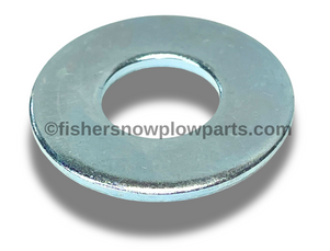 The 90315 - Fisher Snow Plows Genuine Replacement Part is a high-quality flat washer designed specifically for Fisher snow plow systems. Engineered with precision, this 3/8 inch Type A Wide flat washer provides essential support and durability, making it an integral component for optimal snow plow operation. Constructed from robust materials, it ensures a secure fit and reliable performance even in the harshest winter conditions.