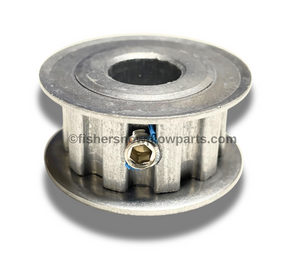 The 76795 Fisher Steelcaster, Polycaster, and Western Striker Tornado Spreaders Pulley is an essential replacement part designed to enhance the performance and efficiency of your snow spreading equipment. Featuring a robust 1/2" bore and a 10-tooth drive gear, this genuine component ensures a seamless fit and reliable operation in challenging weather conditions.

Crafted from high-quality materials, the pulley is engineered for durability and longevity, enabling you to tackle heavy snow and ice with confidence. Whether you're a professional or a homeowner, maintaining your spreader's performance is vital, and this pulley helps achieve optimal functionality by ensuring smooth operation and consistent material distribution.

The 76795 pulley is specifically designed to be compatible with Fisher Steelcaster and Polycaster models, as well as Western Striker and Tornado spreaders, making it a versatile choice for those looking to keep their equipment in peak condition. Its precision engineering allows for quick and easy installation, minimizing downtime so you can focus on getting the job done efficiently.