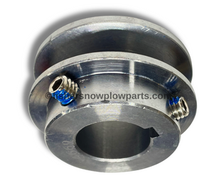 94669 - FISHER SPREADERS GENUINE REPLACEMENT PART - FISHER PROCASTER - WESTERN ICE BREAKER PULLEY 1.0" ID. ENGINE AND TOP CLUTCH PULLEY