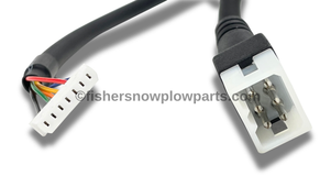 96437 - - FISHER SNOW PLOWS GENUINE REPLACEMENT PART - HARNESS HANDHELD FISHSTIK STRAIGHT BLADE 6-PIN.
COMPATIBLE WITH 9400 FISH STICK CONTROL & WESTERN 56462 CabCommand Hand-Held Control