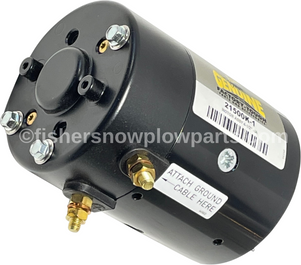 21500K-1 -FISHER GENUINE REPLACEMENT PART - LD, SD, HD, HD2, EXTREME V, XV2, HDX, XLS & WESTERN MVP 3, MVP PLUS, ULTRAMOUNT 2 PROPLUS, PRO PLUS HD SNOWPLOWS GENUINE REPLACEMENT PART - MOTOR ASSEMBLY 4-1/2 - IA