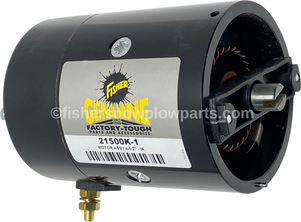 21500K-1 -FISHER GENUINE REPLACEMENT PART - LD, SD, HD, HD2, EXTREME V, XV2, HDX, XLS & WESTERN MVP 3, MVP PLUS SNOWPLOWS GENUINE REPLACEMENT PART - MOTOR ASSEMBLY 4-1/2 - IA
