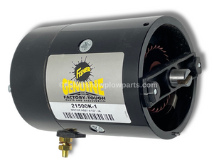 21500K-1 -FISHER GENUINE REPLACEMENT PART - LD, SD, HD, HD2, EXTREME V, XV2, HDX, XLS & WESTERN MVP 3, MVP PLUS, ULTRAMOUNT 2 PROPLUS, PRO PLUS HD SNOWPLOWS GENUINE REPLACEMENT PART - MOTOR ASSEMBLY 4-1/2 - IA