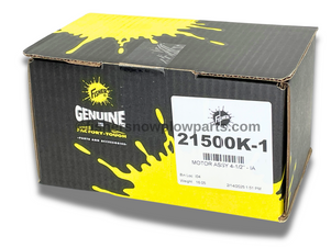 21500K-1 -FISHER GENUINE REPLACEMENT PART - LD, SD, HD, HD2, EXTREME V, XV2, HDX, XLS & WESTERN MVP 3, MVP PLUS SNOWPLOWS GENUINE REPLACEMENT PART - MOTOR ASSEMBLY 4-1/2 - IA