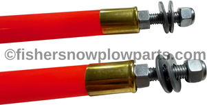 26530K -"FISHER - SNOWPLOWS GENUINE REPLACEMENT PART - COMMERCIAL BLADE GUIDE KIT ALL FISHER PLOWS