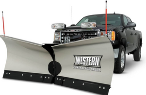 44283-4 - FISHER 9 1/2' & 10 1/2' EXTREME V/XV2 - WESTERN MVP PLUS / MVP 3 - 9 1/2' SNOWEX HDV SNOWPLOWS GENUINE ACCESSORY -   BACK DRAG EDGE KIT 9.5