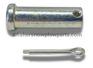 84844 -FISHER - WESTERN SNOWPLOWS FACTORY GENUINE REPLACEMENT PART - 3/4 X 2-3/16 MACHINE PIN, USED 0N TRIP EDGE/BASE ANGLE HINGE. SD, LD, HT, HD2, HD - WESTERN IMPACT UTV V PLOWS, SNOWEX UTV