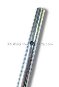 top hole - The 78067 Fisher Spreader Genuine Replacement Part is an essential component designed to enhance the efficiency and performance of your poly-caster hoppers, specifically fitting models of 1.5, 1.8, and 2.5 cubic yards. With its precise dimensions of 35-7/8 inches in length and a solid 3/4-inch diameter, this spinner shaft is engineered for durability and reliability, making it an ideal choice for anyone looking to maintain their spreader equipment.