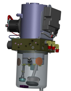 FILTER LOCATION SHOWN IN DIAGRAM FOR INSTA ACT HYDRAULICS
