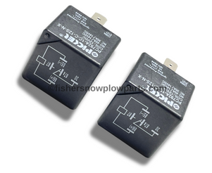 22343K -- FISHER - WESTERN - SNOWEX - SNOWPLOWS GENUINE REPLACEMENT PART -  HEADLAMP RELAY SPDT (1 PAIR)