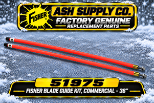 Boost your snow clearing efficiency with the 51975 - Fisher Snowplows Factory Genuine Accessory - Orange Blade Guide Kit 36". Tailored for Fisher snowplows, this kit ensures optimal control and performance during challenging winter conditions.

The vibrant orange blade guide guarantees high visibility amidst heavy snowfall, while its robust construction promises resilience and durability. Easy installation means you can replace outdated guides in no time, enhancing both function and style for your snowplow.

36-inch high-visibility orange blade guide
Designed specifically for Fisher snowplows
Durable materials for harsh winter environments
Straightforward installation process
Compatible with multiple Fisher snowplow models

Upgrade your snow removal game this winter with the Fisher 51975 Blade Guide Kit and experience the difference in performance and efficiency!