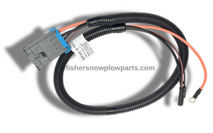 The 78415 Fisher - Western Spreaders Factory Genuine Replacement Part is an essential component for maintaining the efficiency and reliability of your snow and ice management equipment. Specifically designed for use with the FleetFlex Wired Polycaster and Western Tornado models, this cable assembly offers a seamless connection from the spreader module to the chute spinner.