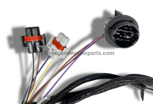 38807 FISHER - WESTERN - SNOWEX DUAL HALOGEN INTENSIFIRE HARNESS KIT PLOW LIGHTS H9/H11