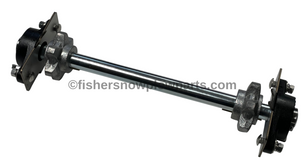 99480  FISHER SPREADER GENUINE REPLACEMENT PART - TEMPEST, TEMPEST POLY - POLYCASTER & STEELCASTER - WESTERN MARAUDER, MARAUDER POLY - TORNADO & STRIKER - SNOWEX RENEGADE LOCATED AT THE FRONT OF SPREADER(TRUCK CAB END) IDLER SHAFT ASSEMBLY KIT. INCLUDES 94953, 94351, 99479, 99765 

KIT INCLUDES 

94351 IDLER SHAFT

94953 X 2 - BEARING KIT

99479 X 2 SPROCKET KIT (65909 & 95076)

99765 - BEARING PLATE

COMPATIBLE WITH THESE PARTS SOLD SEPARATELY:

94898, 78076, 68474