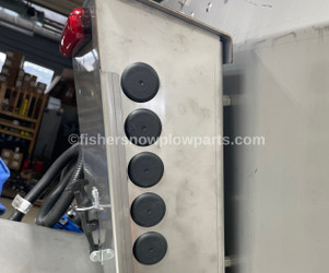 99195 - LOCATION ON SPREADER ELETRICAL BOX ON FISHER TEMPEST, WESTERN MARAUDER, SNOWEX RENEGADE