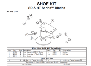 27871 - ITEM #1 IN ILLUSTRATION. FOUND IN KIT 27880