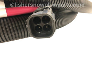 72168 - FISHER SNOW PLOWS GENUINE REPLACEMENT PART - BATTERY CABLE ASSEMBLY, VEHICLE, LONGFLEX SERVICE PART