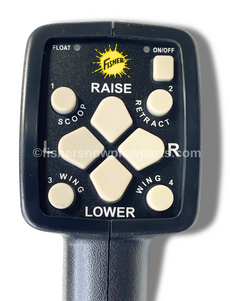 The Fisher Snowplows Genuine Replacement Part, model 85100, is engineered to enhance the efficiency and functionality of your snowplow systems. Designed specifically for seamless compatibility with Fisher equipment, this Fleeflex Handheld Control features a user-friendly 9-button layout that ensures effortless operation, even in the most challenging winter conditions.

NO RETURNS ON ELECTRICAL COMPONENTS
