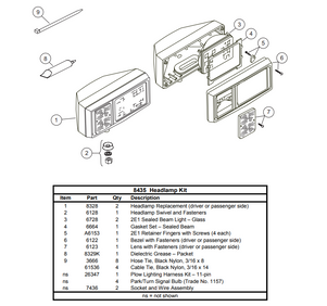 8328 PARTS BREAKDOWN