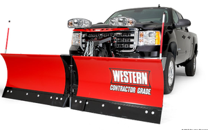 44894-1 - FISHER EXTREME V, XV2, 7 1/2' EZ-V - WESTERN ENFORCER, MVP 3, MVP PLUS, SNOWEX HDV, RDV SNOWPLOWS GENUINE REPLACEMENT PART - CENTER CUTTING EDGE KIT - 1/2" THICK - FITS 44743 & 44744 EDGES