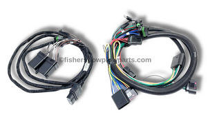 The 69804-1 Plug-In Harness Kit HIR2/HB3 is an essential genuine replacement part designed for Fisher, Western, and SnowEx snowplows. Engineered for durability and reliability, this harness kit ensures optimal functionality for your snow-clearing equipment, allowing you to tackle winter weather challenges with confidence.

Constructed to meet rigorous industry standards, the plug-in harness guarantees seamless connectivity between your snowplow and the vehicle's electrical system. 

Installation of the 69804-1 harness kit is straightforward, thanks to its tailored design that fits perfectly with compatible models. Made from high-quality materials, this harness kit is built to withstand harsh environmental conditions, including extreme temperatures and moisture exposure. Its robust construction minimizes the risk of wear and tear, ensuring longevity and dependable performance throughout the snow season.

Whether you're a professional snow removal contractor or a homeowner looking to maintain your property, the 69804-1 Plug-In Harness Kit is indispensable. This genuine replacement part not only enhances the efficiency of your snowplow but also maximizes safety by ensuring proper electrical function.

Keep your snow removal equipment operating at peak performance with the 69804-1 harness kit. Investing in genuine replacement parts means peace of mind, knowing you're using components designed specifically for your plow. Equip your machine with the best and get ready to conquer winter's toughest challenges with ease.