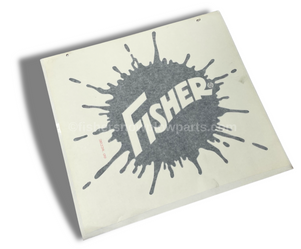 Enhance the look of your Fisher snow plow with the 20238 Fisher Snowplows Factory Genuine Replacement Part – Logo Decal Fisher Splatter Label. Crafted as a precise, factory-approved replacement, this high-quality decal embodies the core values of durability and performance that Fisher is known for. When investing in your snow plow, maintaining a professional appearance is just as important as functionality, and this logo decal achieves that effortlessly.

Designed for easy application, the 20238 decal features a simple peel-and-stick design, eliminating the need for special tools or complicated techniques. Before installation, preparing the surface with rubbing alcohol ensures optimal adhesion and longevity of the decal. It’s essential to apply the decal when temperatures are at least 65 degrees Fahrenheit for the best results, ensuring it adheres flawlessly to your equipment.