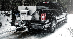 83889 - FISHER STEELCASTER  - WESTERN STRIKER - SNOWEX HELIXX COMPACT  SPREADERS GENUINE REPLACEMENT PART - .35 & .7 YARD SPINNER MOUNT KIT HTLT SPREADERS