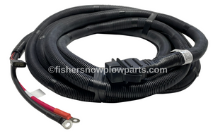 83690 - FISHER TEMPEST, TEMPEST POLY. FLEETFLEX POLYCASTER - WESTERN MARAUDER, MARAUDER POLY, STRIKER - SNOWEX RENEGADE STAINLESS STEEL AND POLY SPREADERS GENUINE REPLACEMENT PART - FLEET FLEX VEHICLE CABLE ASSEMBLY. CABLE IS STANDARD ON 3.0, 4.0 & 5.0 YARD SPREADERS. HARNESS CAN BE USED ON OLDER FLEETFLEX WIRED HOPPER SPREADERS. HARNESS IS 30" LONGER THAN 76057. FOR EXTENDED BED TRUCKS.
