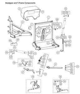 84846 - FISHER TRAILBLAZER UTV GENUINE REPLACEMENT PART - JACK STAND - ITEM #8 IN ILLUSTRATION