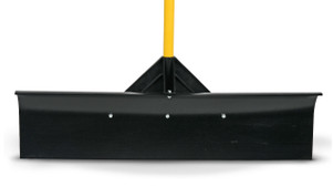 FISHER 30"  PUSHER SHOVELS. Stay armed this winter season with the new FISHER® Heavy-Duty Snow Pusher shovels. Constructed from rugged polyethylene with a reinforced bracket and handle, these lightweight pusher shovels are built to stand up against relentless winter weather—month after month, year after year.