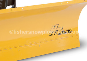 96361 - FISHER HT SERIES SNOWPLOW GENUINE REPLACEMENT PART - HT SERIES LOGO 16.00 X 5.69, MOLDBOARD
