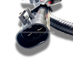 87616 - FISHER TEMPEST, TEMPEST POLY - WESTERN MARAUDER, MARAUDER POLY - SNOWEX RNEGADE, RENEGADE POLY  SPREADER GENUINE REPLACEMENT PART - CHUTE SIDE - 24" SPINNER CABLE ASSEMBLY (87617) P150, P220, S150, S220, S300, S400, S500