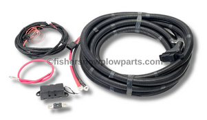 The 83695 Vehicle-Side Harness Kit is designed for optimal compatibility and outstanding performance as a genuine replacement part for a variety of popular spreader models. Specifically crafted for the Fisher Fleet flex Polycaster, Tempest and Steelcaster series, as well as the Western Fleet flex Tornado, Striker, and Marauder units, this comprehensive harness kit measures an impressive 330 inches in length, ensuring flexible installation options for your snow management equipment.

Engineered to meet the highest industry standards, this vehicle-side harness comes equipped with an additional 30-inch long battery cable, allowing for easy connectivity to your vehicle's electrical system. This thoughtful design not only enhances connectivity but also accommodates a broader range of vehicle configurations, making it a versatile choice for professionals or enthusiasts alike.

The 83695 harness is compatible with the Fisher 99533 control kit (sold separately), making it easy to upgrade or replace existing components without the need for extensive modifications. This compatibility ensures seamless integration and enhances the operational capabilities of your spreader, allowing you to tackle winter weather challenges with confidence.

Durability is a key feature of this harness kit, constructed to withstand harsh conditions and rigorous use while maintaining reliable electrical performance. Whether plowing snow on commercial properties or keeping residential driveways clear, this replacement part offers the peace of mind that comes with knowing you have top-quality components working for you.

Investing in the 83695 Vehicle-Side Harness Kit means investing in efficiency and reliability during the coldest months. With this genuine replacement part, you can enhance the performance of your Fisher Tempest, Steelcaster, Western Tornado, Striker, or Marauder spreader, ensuring you are fully equipped for any winter challenge ahead.
