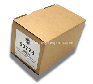 The 99773 - Fisher Tempest, Tempest Poly, Steelcaster, Fleetflex Polycaster Spreader Genuine Replacement Part is designed specifically for users seeking reliable and efficient control over their snow and ice management equipment. This control component features a two-knob design that allows for precision adjustments, ensuring optimal performance during winter weather conditions.

Crafted with durability in mind, the 99773 replacement part offers a perfect fit for Fisher’s Tempest, Tempest Poly, Steelcaster, and Fleetflex Polycaster spreaders. The high-quality materials provide a sturdy solution that can withstand challenging environments, making it a practical choice for both professional and personal use. Please note that this option is sold as a control only, without the bracket, ensuring you receive exactly what you need for your spreader.