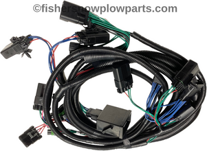 85982 - FISHER - WESTERN - SNOWEX SNOWPLOWS GENUINE REPLACEMENT PART - 2023 FORD SUPER DUTY VEHICLE LIGHTING HARNESS LED HEADLIGHTS ON TRUCK. PLUGS INTO TRUCK LIGHTING SYSTEM THEN TO PORTS B & C ON LIGHTING ISOLATION MODULE. DOES NOT FIT HALOGEN HEADLIGHT TRUCKS