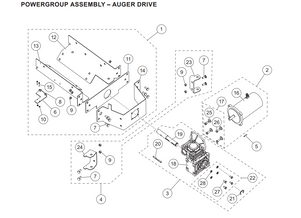 ITEM #20 - 99572 - FISHER TEMPEST - WESTERN MARAUDER - SNOWEX RENEGADE SPREADER GENUINE REPLACEMENT PART -FISHER TEMPEST SPREADER GENUINE REPLACEMENT PART - MACHINED KEY 1/4 X 3