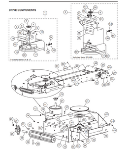 94511 - FISHER POLYCASTER -  WESTERN TORNADO - 1.25 YARD SPREADER GENUINE REPLACEMENT PART - SPINNER DISC SHORT CHUTE ONLY