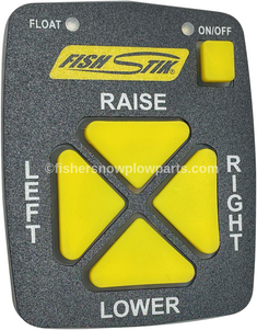 56473 - FISHER SNOWPLOWS GENUINE REPLACEMENT PART - PCB Assembly w/Keypad & Label - (9400 FISHSTICK CONTROL)