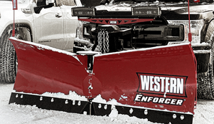 79731 - FISHER 7 1/2' EZ V - WESTERN ENFORCER - SNOWEX HDV SNOWPLOWS GENUINE REPLACEMENT PART - BASE ANGLE DRIVERS SIDE 7.5'