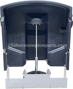 89769 - FISHER POLYCASTER HOPPER SPREADER FACTORY GENUINE REPLACEMENT PART - COMPLETE CHUTE ASSEMBLY, FLEET FLEX