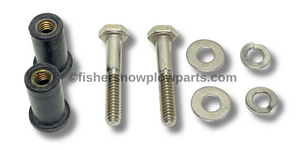 The 78270 - Fisher Polycaster - Western Tornado - Blizzard Ice Chaser Hopper Spreader Genuine Replacement Part is an essential kit designed to enhance the performance and longevity of your equipment. This kit includes Wellnut fasteners, specifically crafted in a size of 1/4", ensuring a perfect fit for your spreader. With this replacement part, users can extend the life of their spreader, which is a crucial tool for maintaining properties, especially in winter months when salt and other de-icing materials are essential.