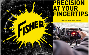 The 32850 Fisher Electric Hopper Spreaders Auto Speed Spreader Control is an essential factory genuine replacement part designed for optimal performance with all Fleet Flex Electric Hopper Spreaders manufactured since 2016. This high-quality control unit seamlessly integrates with compatible models, including Fisher SteelCaster, Fleet Flex PolyCaster, and Tempest Stainless Steel & Poly Hopper Spreaders.